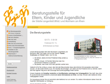 Tablet Screenshot of erziehungsberatung-monheim.de